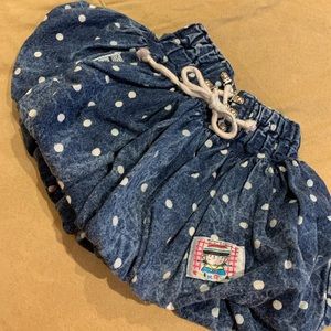 1990s Fully Lined Balloon Skirt 12 mo